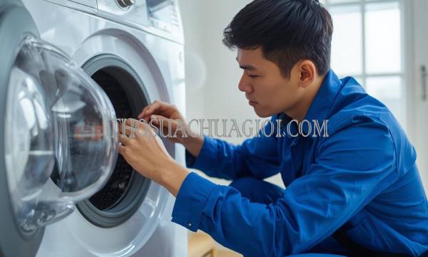 thợ sửa máy giặt tại chung cư first home thạnh lộc uy tín