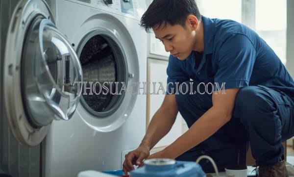 Thợ sửa máy giặt tại chung cư Flora Kikyo liên hệ 10 phút có