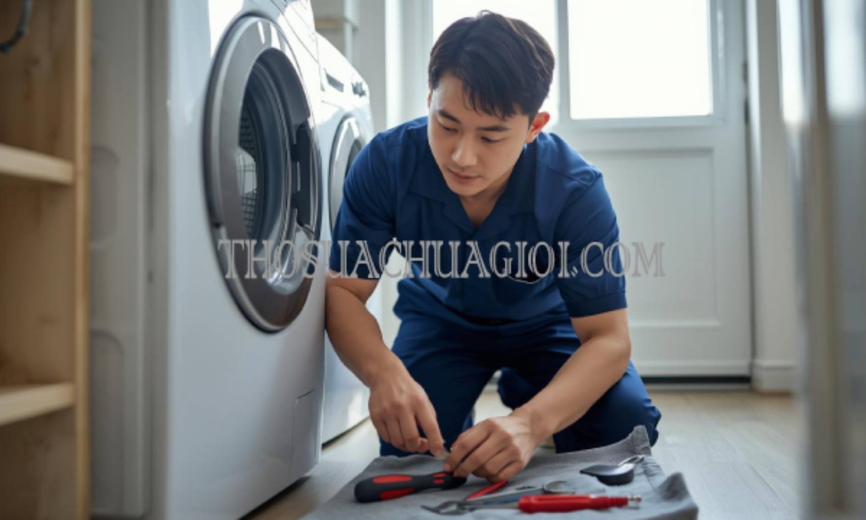 Thợ sửa máy giặt tại chung cư Happy One Thạnh Lộc liên hệ 10 phút có