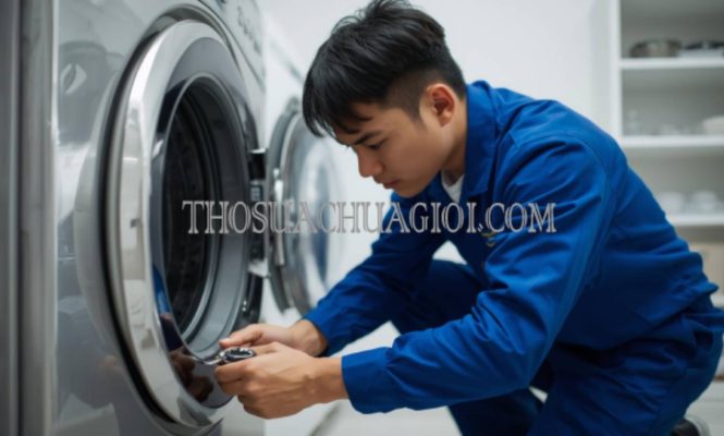 thợ sửa máy giặt tại chung cư heaven city view uy tín