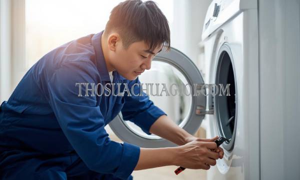 Thợ sửa máy giặt tại chung cư Him Lam Phú An uy tín 15 phút đến nơi