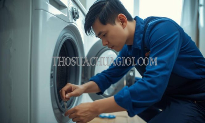 thợ sửa máy giặt tại chung cư hoàng anh gold house uy tín