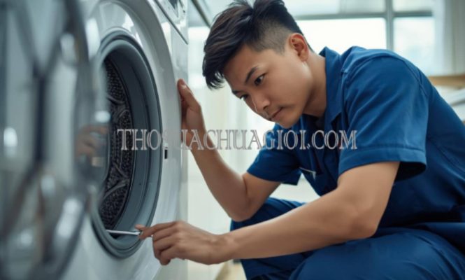 thợ sửa máy giặt tại chung cư khải hoàn