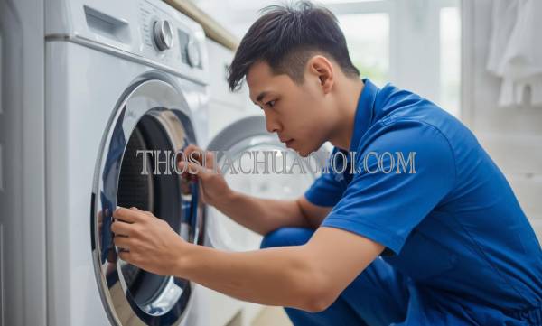 Thợ sửa máy giặt tại chung cư Kỳ Đồng Tower liên hệ 10 phút có
