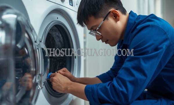 thợ sửa máy giặt tại chung cư nam long