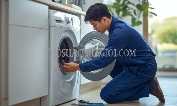 Thợ sửa máy giặt tại chung cư Rivergate Residence chất lượng 25 phút có