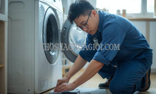 thợ sửa máy giặt tại chung cư riverside residence giá rẻ