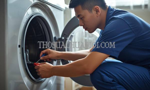 thợ sửa máy giặt tại chung cư riverside residence uy tín