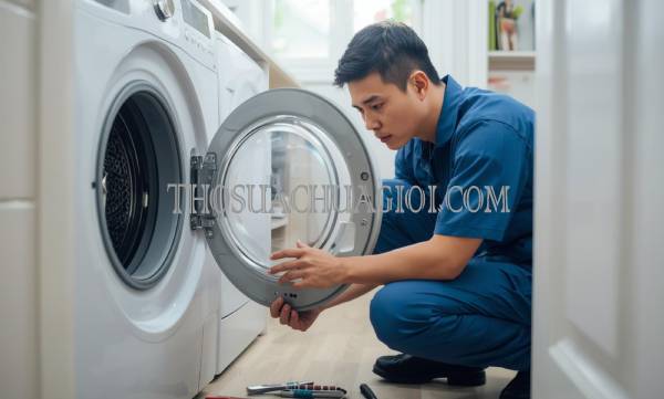 thợ sửa máy giặt tại chung cư riviera point uy tín