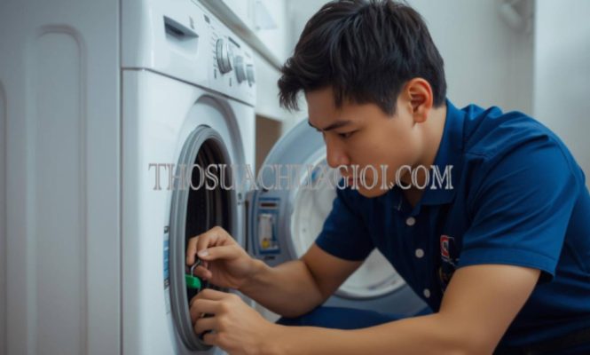 thợ sửa máy giặt tại chung cư sunshine diamond river uy tín