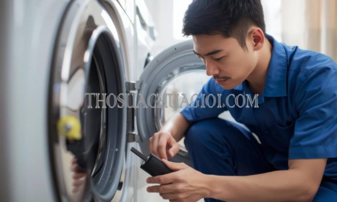 thợ sửa máy giặt tại chung cư the estella