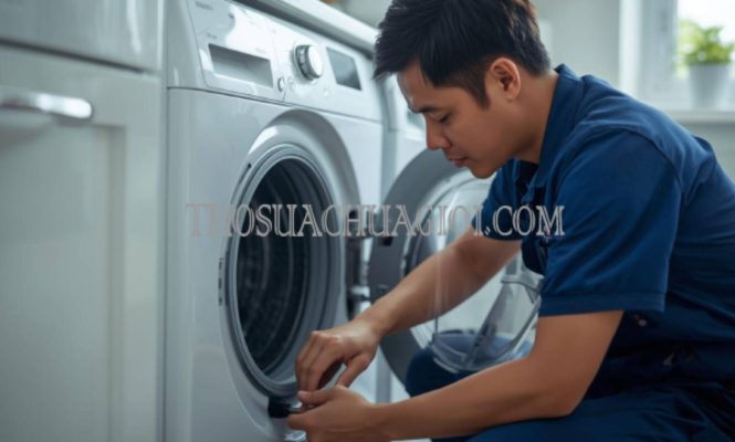 thợ sửa máy giặt tại chung cư the estella giá rẻ