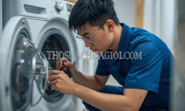 thợ sửa máy giặt tại chung cư tropic garden giá rẻ