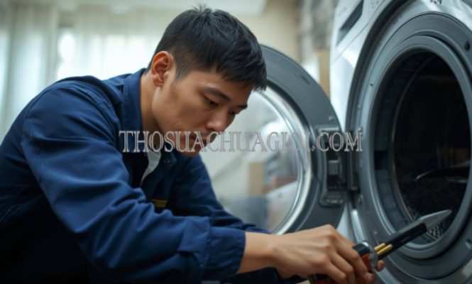 thợ sửa máy giặt tại chung cư vista verde