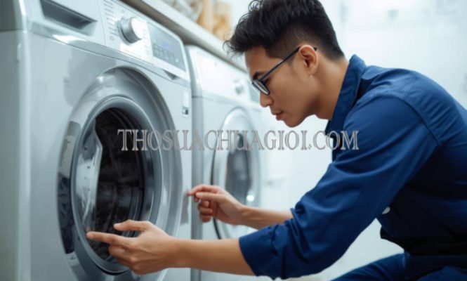 thợ sửa máy giặt tại chung cư vista verde uy tín