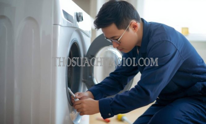 thợ sửa máy giặt tại hải phòng