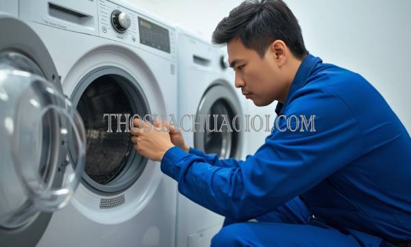 thợ sửa máy giặt tại long thành uy tín