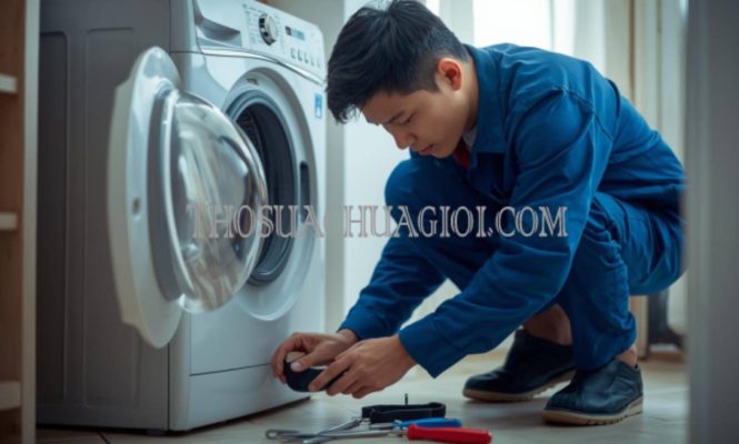 thợ sửa máy giặt tại vinh