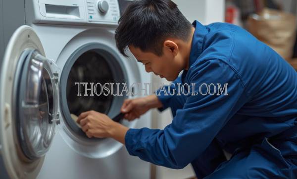 Thợ sửa máy giặt TP Quảng Ngãi chất lượng 25 phút có