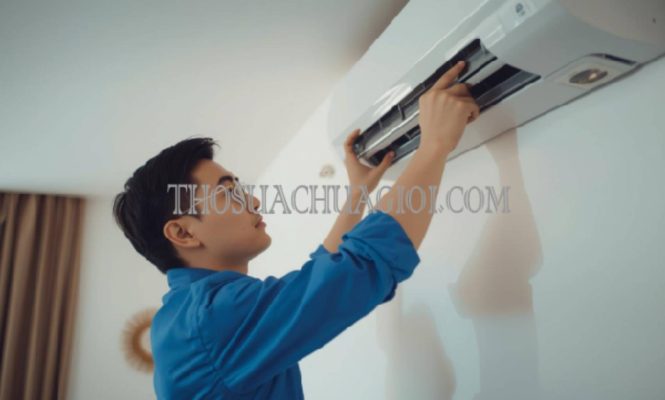 thợ sửa máy lạnh kcn phú mỹ