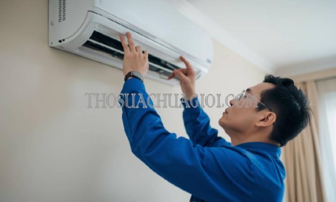 thợ sửa máy lạnh kcn phú mỹ giá rẻ