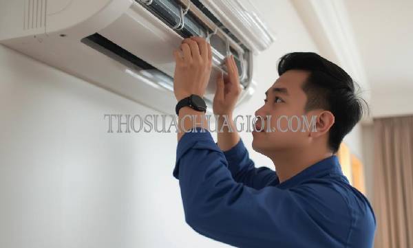 Thợ sửa máy lạnh phường Nghĩa Lộ liên hệ 10 phút có