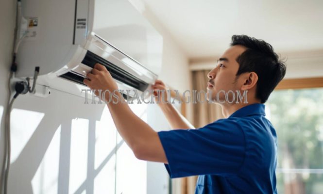 thợ sửa máy lạnh phường phước thắng