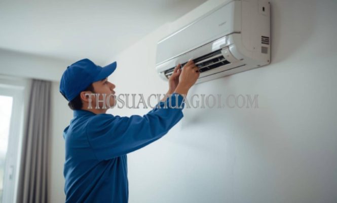 thợ sửa máy lạnh phường tân phước