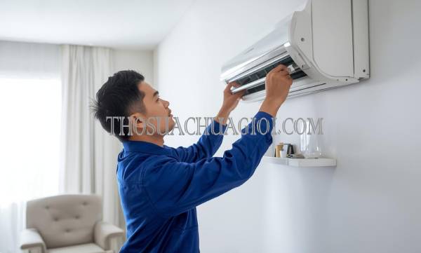 thợ sửa máy lạnh phường trà câu giá rẻ