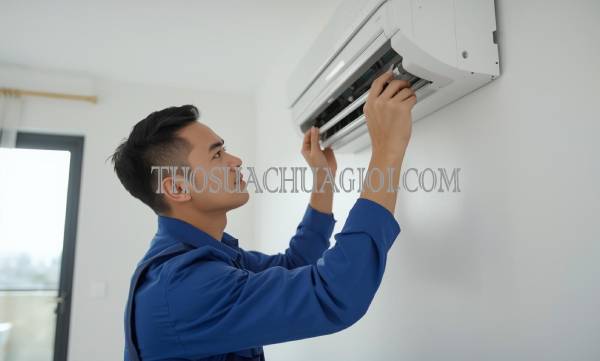 thợ sửa máy lạnh phường trà câu uy tín