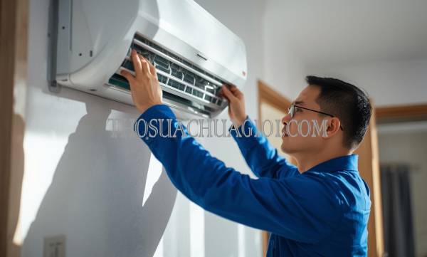 Thợ sửa máy lạnh tại Bắc Ninh liên hệ 10 phút có