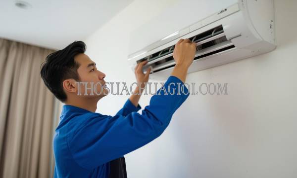 thợ sửa máy lạnh tại thủ dầu một