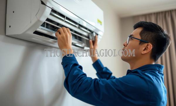 thợ sửa máy lạnh tại vinh