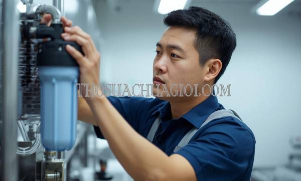 Thợ sửa máy lọc nước phường Cẩm Thành chất lượng 25 phút có