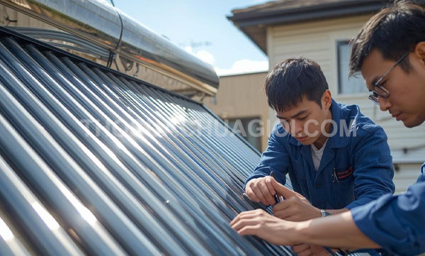 Thợ sửa máy nước nóng năng lượng mặt trời tại xã Bà Điểm