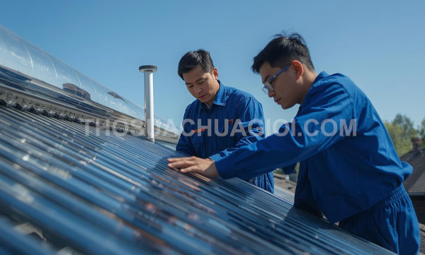 Thợ sửa máy nước nóng năng lượng mặt trời xã Đông Thạnh