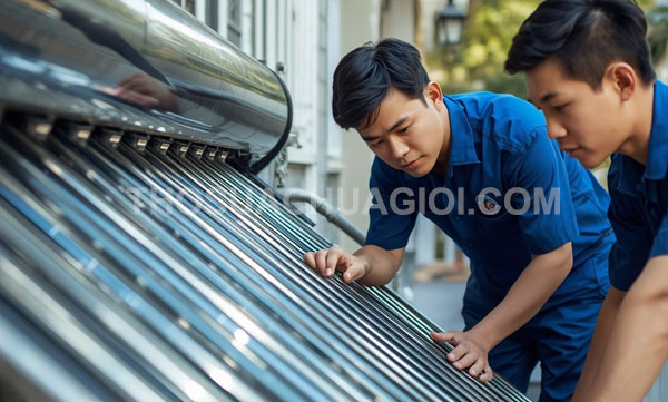 thợ sửa máy nước nóng năng lượng mặt trời xã Tân An Hội