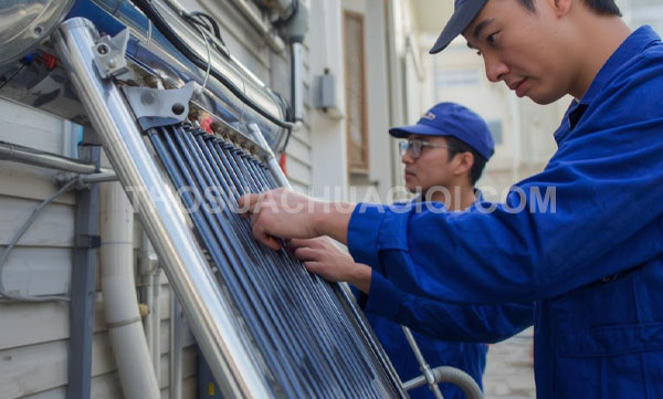 Thợ sửa máy nước nóng năng lượng mặt trời xã Thái Mỹ