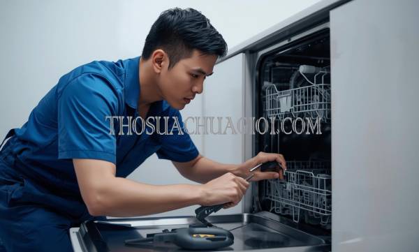 thợ sửa máy rửa chén kcn phú mỹ giá rẻ