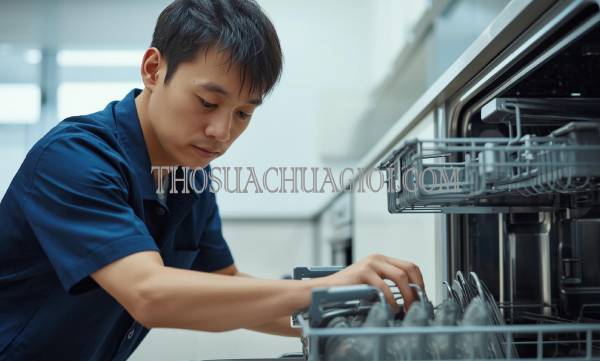 thợ sửa máy rửa chén phường cẩm thành giá rẻ