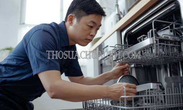 thợ sửa máy rửa chén phường nghĩa lộ giá rẻ