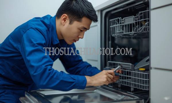 thợ sửa máy rửa chén phường phước thắng giá rẻ