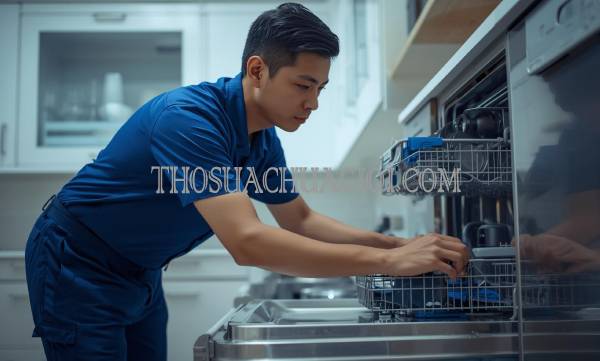 Thợ sửa máy rửa chén phường Sa Huỳnh uy tín 15 phút đến nơi