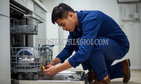 Thợ sửa máy rửa chén phường Tân Phước uy tín 15 phút đến nơi