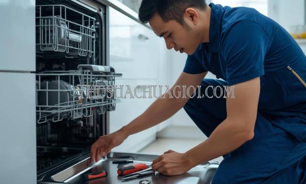 thợ sửa máy rửa chén phường trương quang trọng uy tín