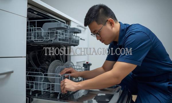 thợ sửa máy rửa chén tại cái mép uy tín