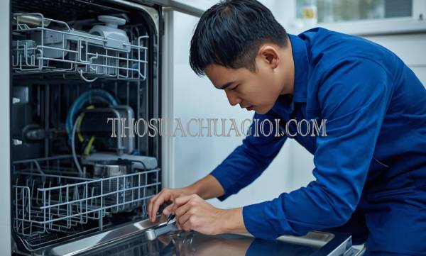 thợ sửa máy rửa chén tại châu đức giá rẻ