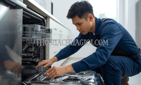 thợ sửa máy rửa chén tại đất đỏ uy tín