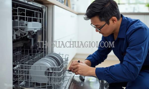 thợ sửa máy rửa chén tại hải phòng