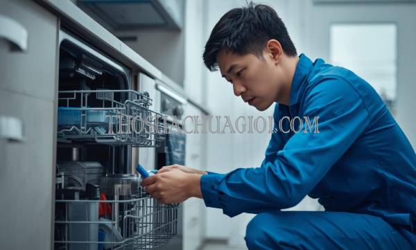 thợ sửa máy rửa chén tại huế